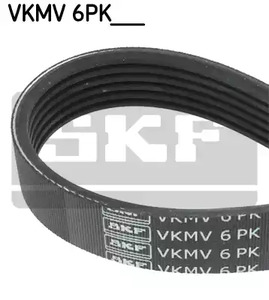 Поликлиновой ремень (ручейковый) SKF VKMV6PK1070